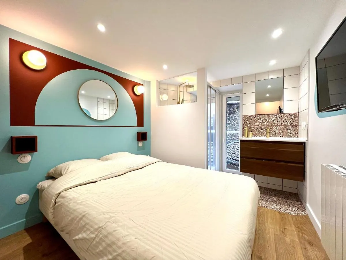 La Loge Parisienne 300M Gare Bastille Telepherique Grenoble Apartment